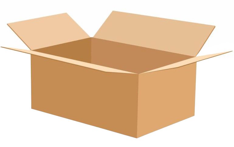 Гофрокороб П-32, 570x380x380 мм, бурый, 10 штук в упаковке
