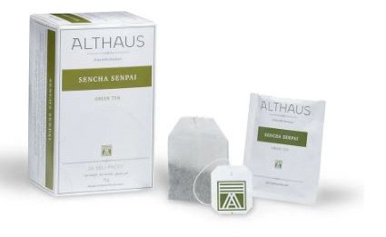 Чай зеленый AlthausDeli Packs ЧА920 Сенча Суприм, 15х2,75г