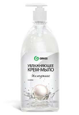 ГРАСС Milana Средство для мытья кожи рук жемчужное с дозатором, 1 литр