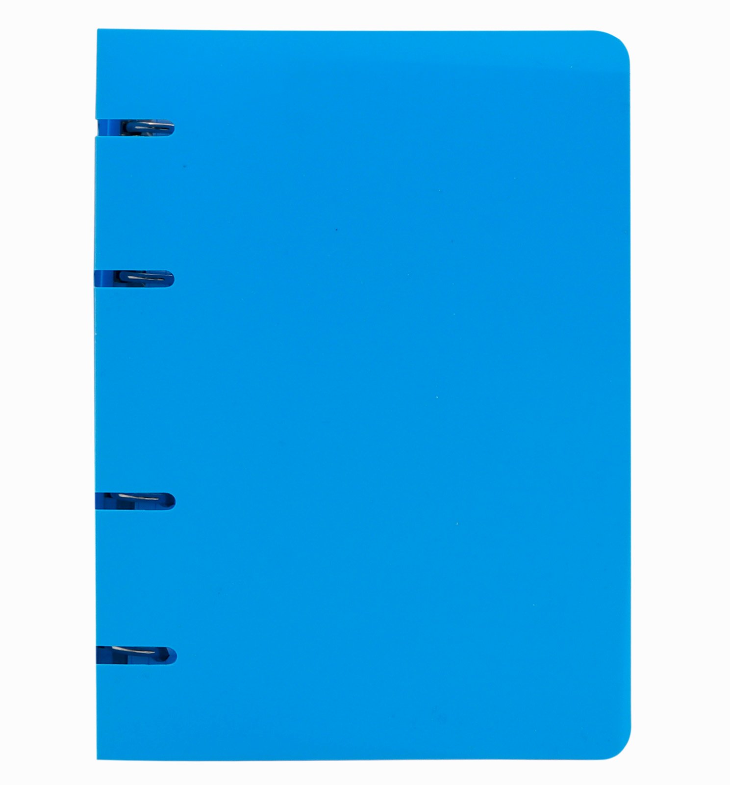 Тетрадь на кольцах ПандаРог оснащена обложкой из гибкого пластика голубого цвета. Сменный блок тетради включает в себя 80 листов в клетку плотностью 60 г/м2. Предназначена для ведения записей, используется в учебных заведениях, офисах, дома. Разъемные кольца обеспечивают возможность замены листов, ведения конспектов по нескольким предметам или офисным задачам. Тетрадь совместима с перфорированными разделителями для тетрадей соответствующего формата. Формат А5 позволяет переносить тетрадь в сумке, рюкзаке или портфеле. Скругленные углы тетради предохраняют внутреннюю подкладку сумки от повреждений. Размер тетради 16х21,5 см. Ширина корешка 25 мм.