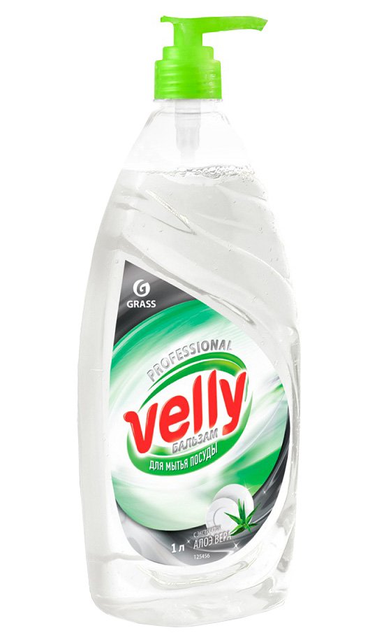 Грасс Velly бальзам Средство для мытья посуды, 1 литр