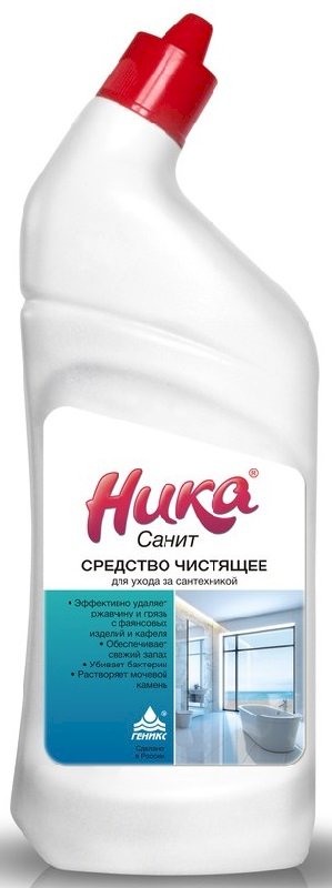 Средство чистящее для сантехники Ника Санит, 7 кг *15