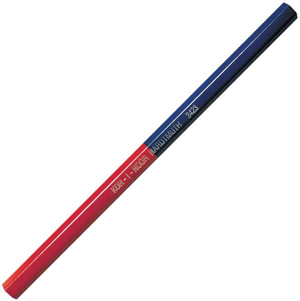 Карандаш двухцветный Koh-I-Noor, красный/синий, шестигранный