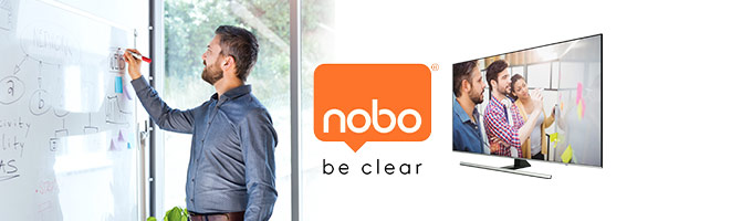 Купите широкоформатную доску Nobo* и получите возможность выиграть телевизор!