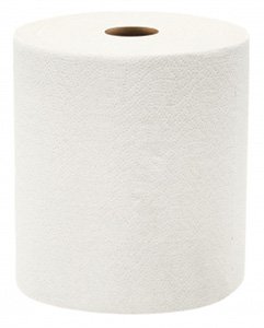 Полотенца бумажные двухслойные, без перфорации. Мягкие, устойчивые к разрыву во влажном состоянии, бережно ухаживают за кожей рук. Длина намотки 150 метров. Рулоны имеют втулку диаметром 38 мм. Цвет белый. В упаковке 6 рулонов.