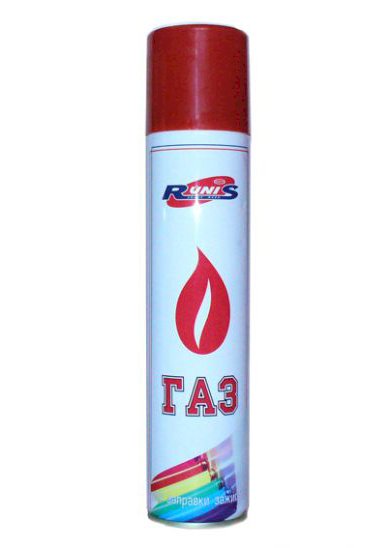 Газ для зажигалок 250/270 г