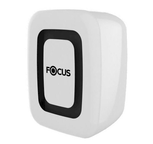 Диспенсер для туалетной бумаги Focus, листовой, пластик белый 