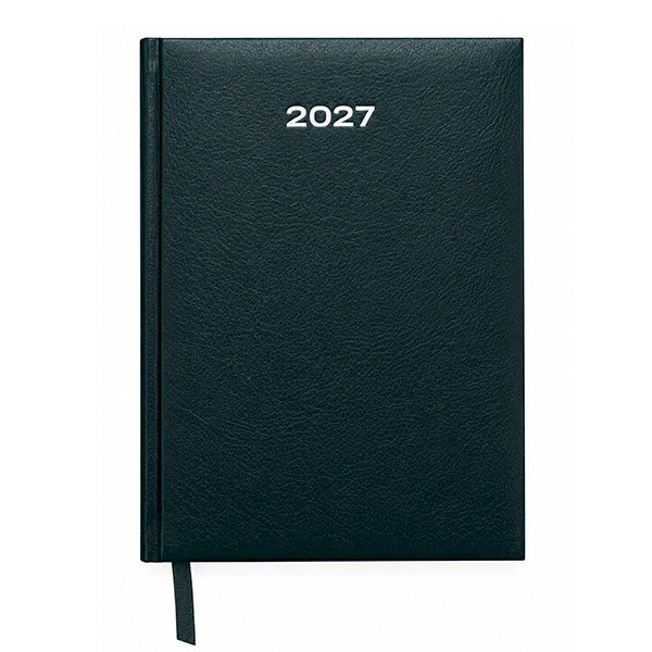 Ежедневник Workmate "Профи" датированный, 2027 г, А5, 168 листов, балакрон, черный