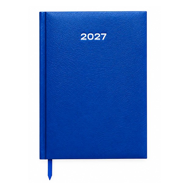 Ежедневник Workmate "Профи" датированный, 2027 г, А5, 168 листов, балакрон, синий