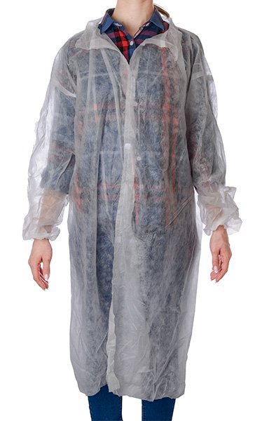 Белый одноразовый халат на липучке - универсальное средство индивидуальной защиты для сфер, требующих соблюдения строгих гигиенических норм. Изготовлен из плотного нетканого материала, обеспечивает эффективный барьер от влаги, микроорганизмов и загрязнений, сохраняя воздухопроницаемость для комфорта при длительном ношении. Удобная застежка-липучка позволяет быстро надеть и снять халат, а манжеты на резинке плотно прилегают к запястьям, предотвращая попадание частиц на одежду. Халат подходит для медицинских учреждений, лабораторий, пищевых производств, салонов красоты и ветеринарных клиник. Размер XL (52-54) рассчитан на большинство комплекций. Белый цвет подчеркивает чистоту и соответствует стандартам стерильности. Упаковка из 10 штук оптимальна для регулярного использования. После применения халат легко утилизируется.
