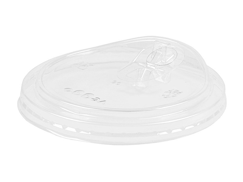 Прозрачная крышка с вытянутым питейником Veggo легко и плотно фиксируется на ободке стакана, увеличивает его жесткость и предотвращает проливание напитка. Вытянутая форма питейника обеспечивает комфортное использование, откидная заглушка предоставляет возможность закрывать отверстие в крышке во время перерыва употребления, поддерживает необходимую температуру напитка. Максимальная прозрачность крышки обеспечивает обзор содержимого и степень наполнения стакана. Совместима со стаканами ПЭТ различных объемов с верхним диаметром 95 мм, подходит для использования с трубочкой. Совместно со стаканом придает любому напитку навынос привлекательный внешний вид. Компактно штабелируется для транспортировки и хранения.