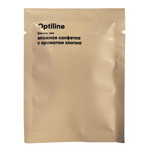 Салфетка влажная «Бережное очищение» Optiline предназначена для поддержания гигиены кожи рук и лица, удаляет загрязнения и следы жира. Может применяться для протирки гладких поверхностей. Выполнена из нетканого материала белого цвета с увлажняющей пропиткой с ароматом ромашки. Широко используется в ресторанах, кафе, кейтеринге, в транспорте и загородных поездках. Поставляется в индивидуальной крафтовой упаковке. Размер упаковки 60х80 мм.
