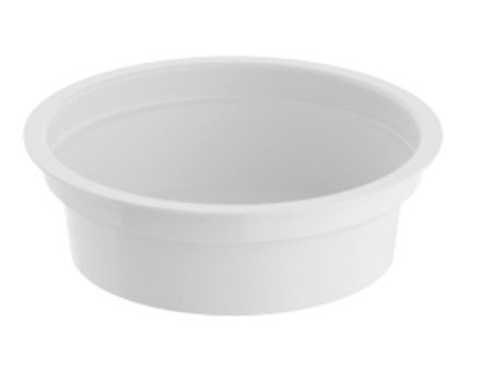 Круглый контейнер объёмом 50 мл предназначен для упаковки и порционной подачи жидких и густых соусов. Изготовлен из прозрачного пищевого пластика, устойчив к жирам и пищевым кислотам, что обеспечивает сохранность содержимого и безопасность использования. Прозрачные стенки позволяют легко определить содержимое. Контейнер совместим с крышкой арт.17-4263 (приобретается отдельно), которая гарантирует плотное закрытие и предотвращает протекание. Идеально подходит для заведений общественного питания, доставки еды, кейтеринга и фастфуда. Диаметр контейнера 75 мм. Высота 23 мм. В упаковке 1813 штук.