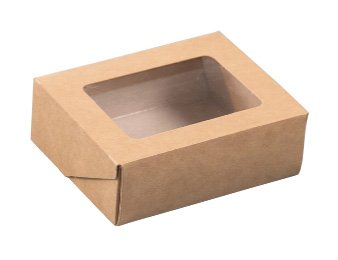Упаковка с прозрачным окном выполнена из экологически чистого картона. Предназначена для доставки и хранения холодных и горячих блюд. Коробка может использоваться для разогрева продукции в микроволновой печи. Быстросборная. Наличие окна обеспечивает обзор продукции без вскрытия упаковки. Размер упаковки 100х80х30 мм. Объем 300 мл. В упаковке 600 штук.