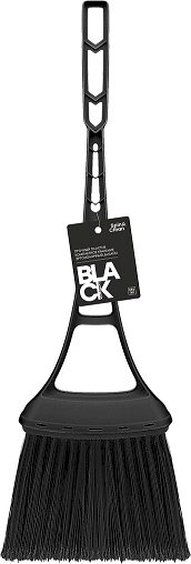 Веник пластиковый Spin&Clean выполнен из пищевого пластика черного цвета. Эргономичная и облегченная ручка удобна в эксплуатации и имеет отверстие для подвеса. Щетина изготовлена из высококачественного ПЭТ, устойчивого к бытовым чистящим средствам. Распушенный ворс улавливает мелкие частицы пыли, препятствуя их распространению во время уборки. Плотный ворс оптимальной жесткости позволяет проводить уборку даже в труднодоступных местах, не повреждая при этом поверхность.