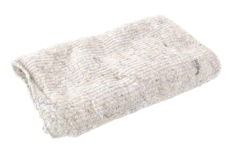 Ткань для пола (холстопрошивное полотно белое), 50х80 см, белая строчка 5 мм