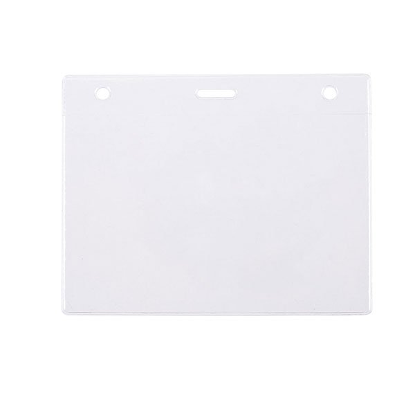 Бейдж горизонтальный Workmate 99х78 мм (92х56мм), 150 мкм, без держателя, 10 штук в упаковке