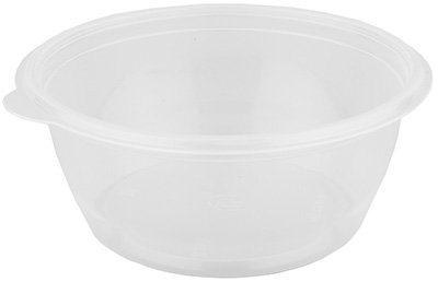 Контейнер круглый изготовлен из прозрачного полипропилена. Предназначен для фасовки, хранения и транспортировки вязких, жидких и твердых продуктов питания. Прочный, пластичный, термоустойчивый, может использоваться для разогрева продуктов в микроволновой печи. Поставляется без крышки (подходящая крышка арт. 17-1779). Диаметр 144 мм. Объем 375 мл. В упаковке 300 штук.
