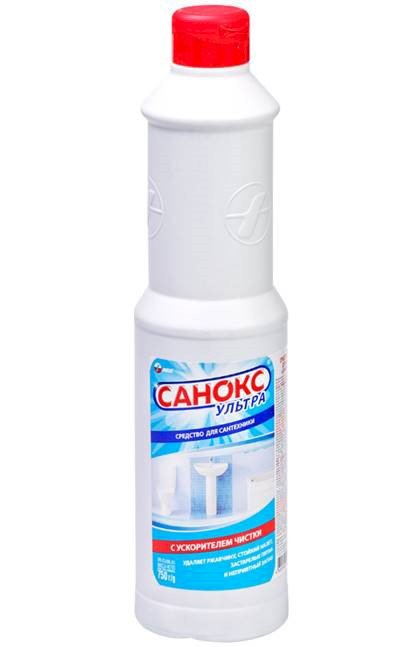 Санокс Ультра Чистящее средство для сантехники, 750 мл