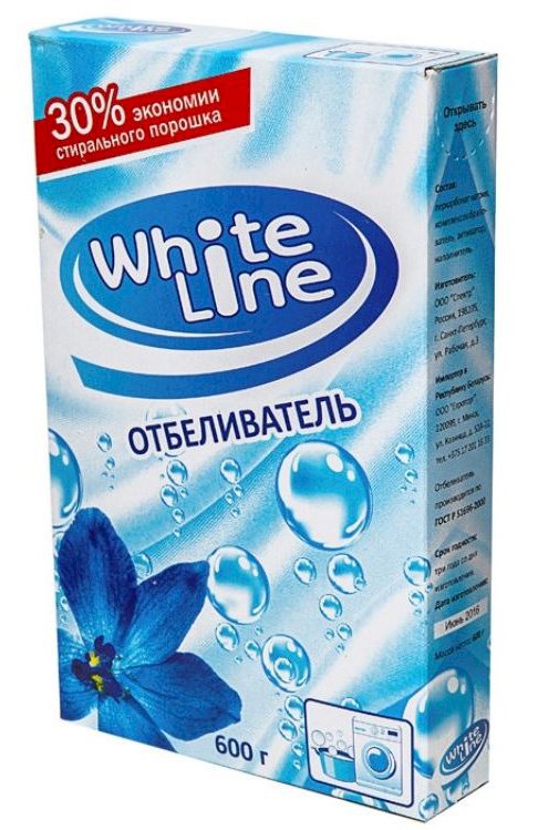 Отбеливатель White Line, порошок, 600 г