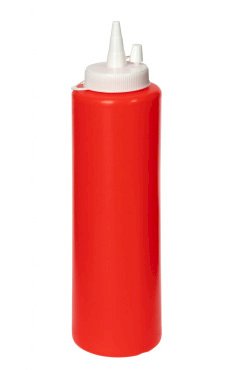 Емкость для соуса 700 мл предназначена для хранения и подачи различных соусов, заправок и жидких приправ. Выполнена из высококачественного полипропилена красного цвета, отличается прочностью, химической стойкостью и безопасностью для контакта с пищевыми продуктами. Материал не впитывает запахи и легко очищается от загрязнений. Емкость подходит для хранения кетчупа, майонеза, горчицы, различных салатных заправок, сиропов и других жидких и полужидких продуктов. Может использоваться в заведениях общественного питания. Емкость можно мыть в посудомоечной машине, она не деформируется при частом использовании и сохраняет первоначальный внешний вид. 

Подходит для использования в ресторанах, кафе, столовых, фаст-фуд заведениях.