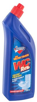 Гель для чистки туалета Золушка, 750 мл, 12 штук в упаковке