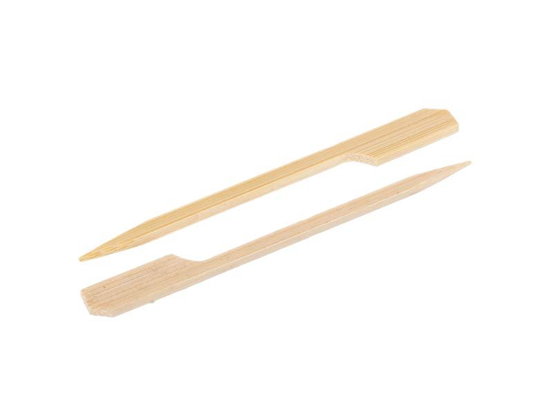 Декоративные пики Гольф изготовлены из натурального бамбука. Используются для создания канапе, мини-бутербродов, украшения блюд. Остро заточенные, прочные. Длина пики для канапе 9 см. В упаковке 100 штук. В коробке 40 упаковок.