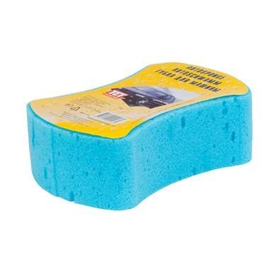 Губка ТЕТ для автомобиля, размер 19х13,5х6 см. Поролоновая пористая основа губки позволяет удерживать значительно большее количество моющего вещества и придавать ему большую пенность. Мягкая поролоновая текстура губки позволяет очищать машину от грязи, песчинок и других мелкоабразивных частиц, не оставляя на рабочей поверхности остатков грязи и придавая лакокрасочному покрытию блеск не повреждая его.
