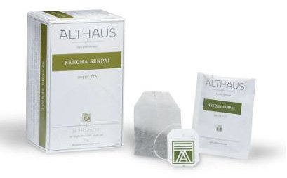 Чай зеленый AlthausDeli Packs ЧА920 Сенча Сенпай, 15х2,75г