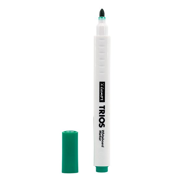 Маркер для доски Luxor 33104, перезаряжаемый, 2,5 мм, зеленый