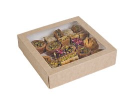 Упаковка Tabox pro 200х200х55 мм, с прозрачным окном, быстросборная, 175 штук