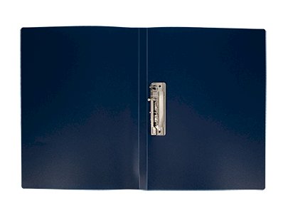 Папка с прижимным механизмом Workmate, А4, 500 мкм, синяя