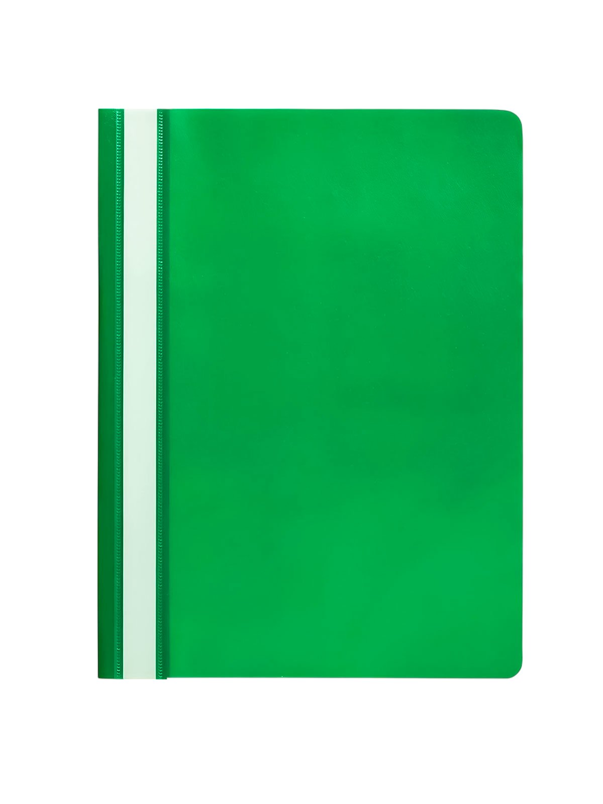 Папка-скоросшиватель Workmate, А4, 120 мкм, пластиковая, зеленая с прозрачным верхом