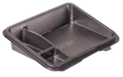 Контейнер для суши ПК-0036С, 3-секционный, 230х153х46 мм, черный, 300 штук (крышка 17-2243)