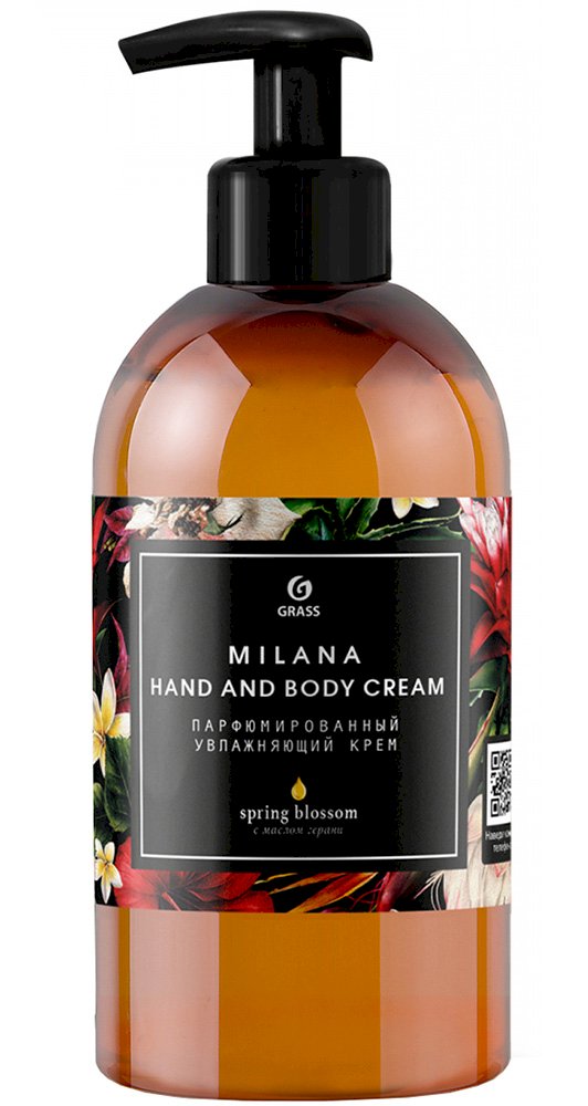 Грасс Milana Spring Blossom Парфюмированный крем для рук и тела, 300 мл