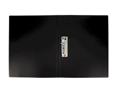 Папка с прижимным механизмом Workmate, А4, 500 мкм, черная