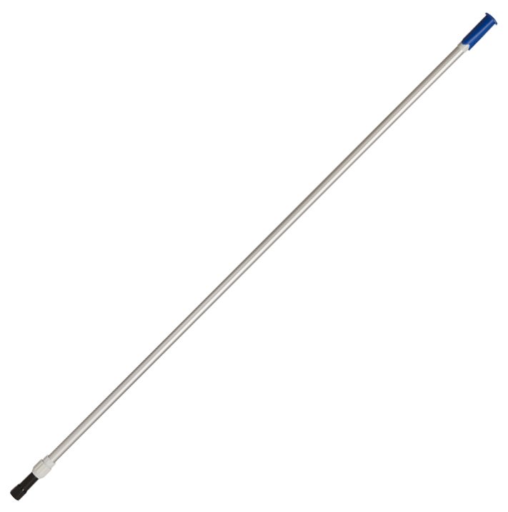 Ручка телескопическая 3,6 м (1,8х2) SYR с системой Interchange, стальная, синяя - фото №1