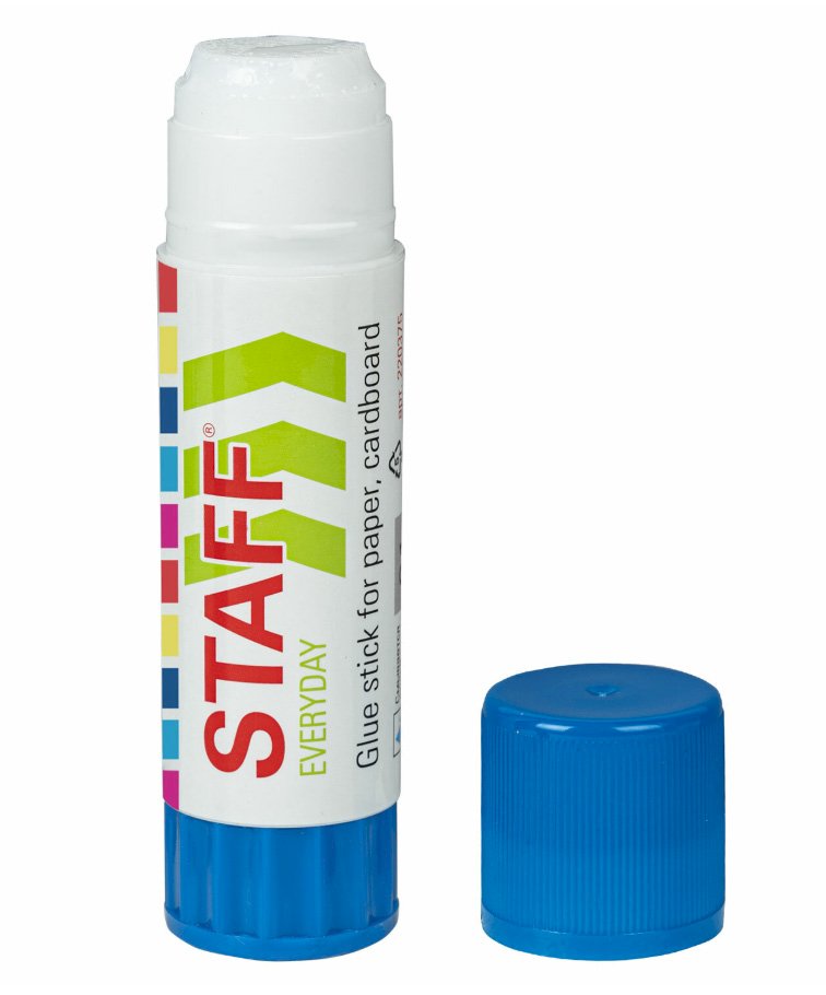 Клей-карандаш STAFF EVERYDAY PVA, 21 г, 220375
