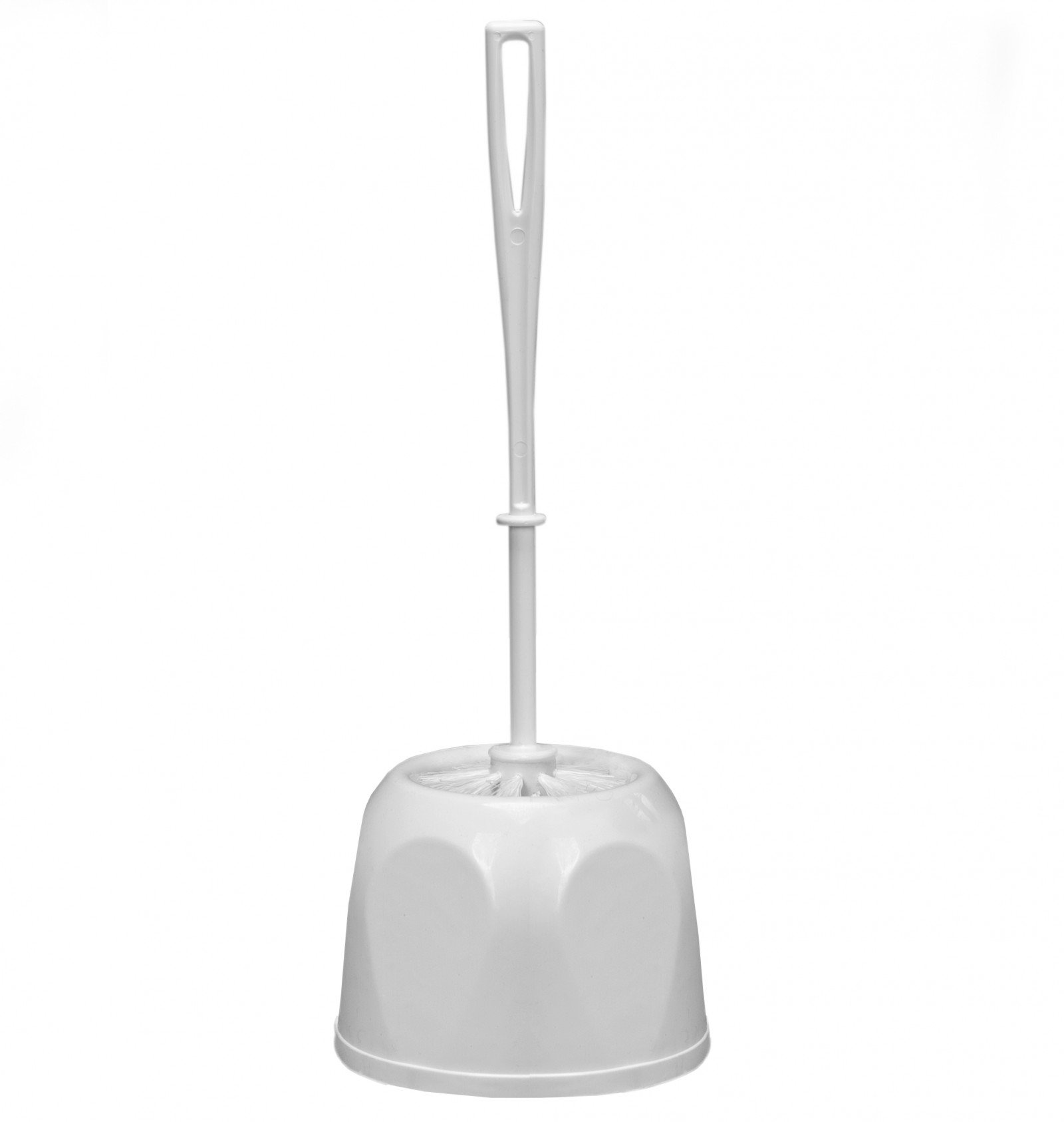 Ёрш для унитаза с подставкой Стандарт, белый