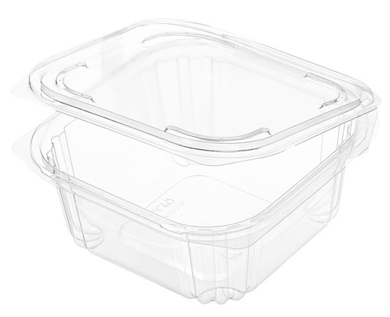 Контейнер с неразъемной крышкой 170х165х69 мм, 1000 мл, РКСП-1000/11 ПЭТ, 345 штук