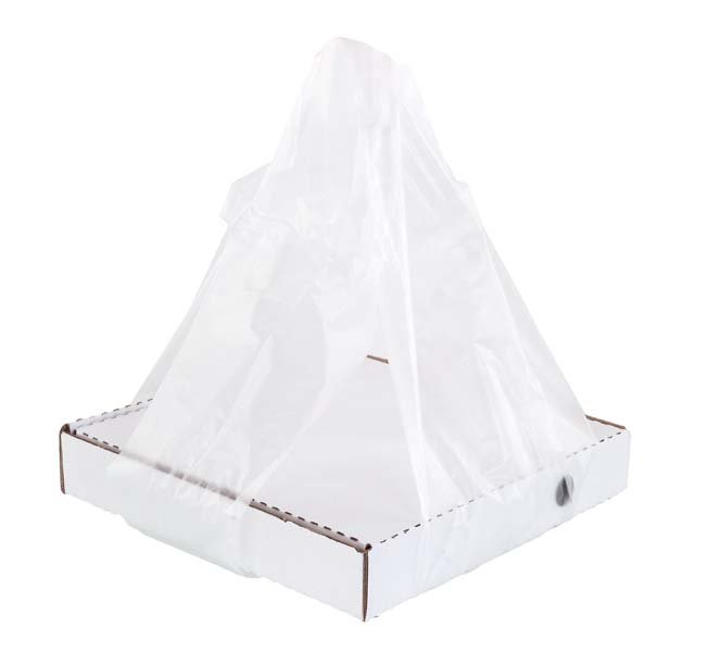 Пакет-майка под коробку для пиццы изготовлен из полиэтилена низкого давления. Оснащен специальными прорезями для размещения квадратной коробки горизонтально, предотвращает механические повреждения. Подходит для транспортировки пиццы размером от 20х20 см до 28х28 см. Размеры: 24х50 см, ширина бокового фальца 18см, плотность 14 мкм. В упаковке 100 штук.