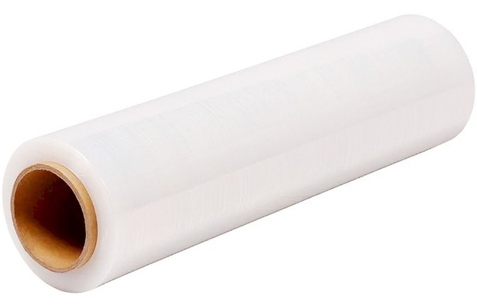 Пленка под запайку 390 мм, PET/PE, 55 мкм, ~3 кг в рулоне