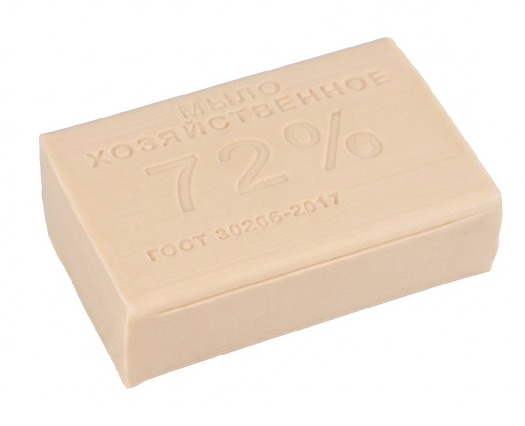 Мыло хозяйственное содержит 72% жирных кислот, обладает высокой моющей способностью и эффективным удалением различных загрязнений. Универсальное средство подходит для ручной стирки белья, особенно сильно загрязненных вещей, детской одежды и деликатных тканей. Отлично справляется с пятнами от пота, крови, травы и других органических загрязнений, хорошо отбеливает ткани. Может использоваться для предварительного застирывания пятен перед основной стиркой в стиральной машине. Один кусок весом 200 г обеспечивает длительное использование.