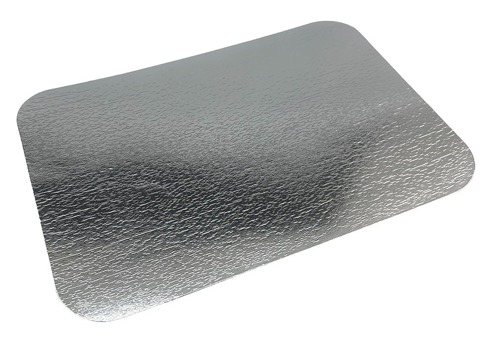 Двухслойная крышка для касалетки изготовлена из плотного пищевого картона с алюминиевым покрытием, предназначена для герметичного закрытия крупноформатных жаропрочных ёмкостей. Конструкция оснащена жесткими бортиками, которые защелкиваются на ободке касалетки, создавая надежное и плотное соединение, предотвращающее протекание и сохраняющее температуру блюд. Алюминиевый слой обеспечивает защиту от влаги, жиров и посторонних запахов, а картонная основа придает устойчивость к деформации. Крышка подходит для разогрева в духовке, а также для хранения в холодильнике или морозильной камере. Совместима с касалеткой объемом 2040 мл (арт.19-6476), идеальна для порционной подачи, транспортировки и хранения крупных блюд - запеканок, рагу, мяса, рыбы и выпечки. Рекомендована для ресторанов, кейтеринга, пищевых производств и домашней кулинарии. В упаковке 100 штук.
