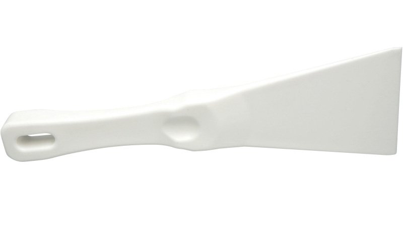 Скребок ручной FBK 75х250 мм, пластик, белый
