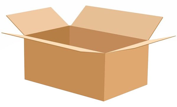 Гофрокороб Т-22, 600х400х400 мм, бурый, 20 штук
