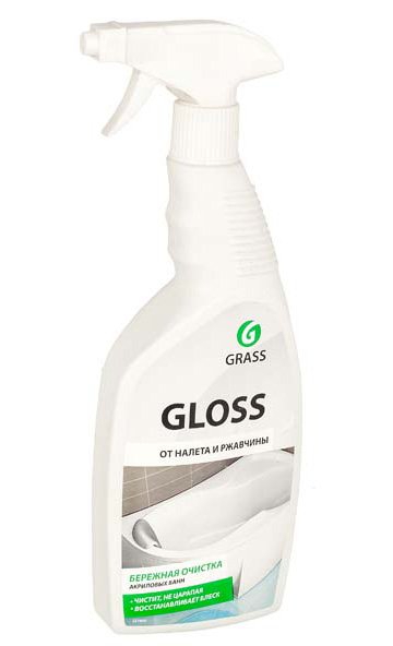 Средство для удаления известкового налета и ржавчины ГРАСС GLOSS предназначено для чистки и обработки поверхностей, устойчивых к действию кислот. Эффективно удаляет известковый налет , ржавчину, мочевой камень, солевые отложения, любые стойкие загрязнения с полов, стен, унитазов, раковин, ванн, кранов и других поверхностей. Освежает, придает блеск. В пластиковом флаконе 600 мл. В транспортной коробке 8 штук.
