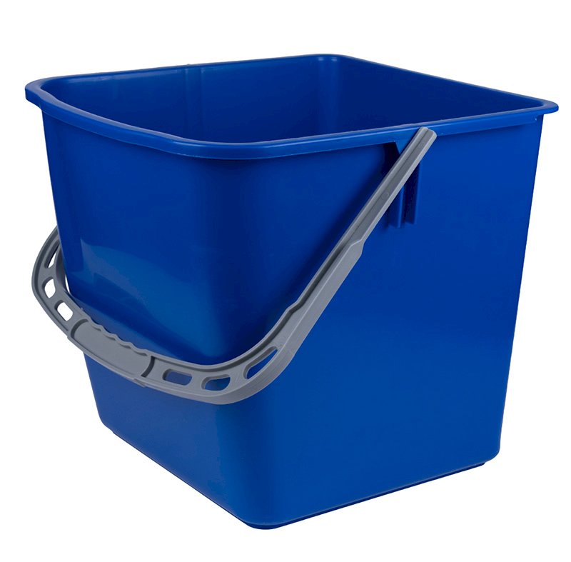 Ведро Optiline для тележек, пластиковое, 25 литров, синее