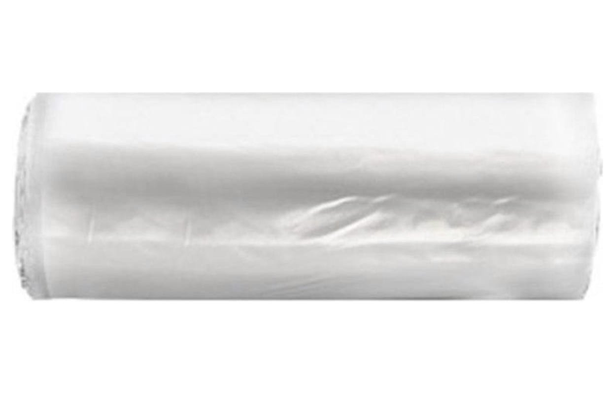 Мешки для мусора 120 литров, 70х110 см, 11 мкм, ПНД, белые, 10 штук в рулоне - фото №1