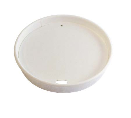 Крышка для бумажных стаканов одноразового использования. Подходит для горячих напитков. Надежно накрывает стакан, плотно прилегая к его краям. Оснащена отверстием для комфортного принятия напитка находу или за рулем автомобиля. Изготовлена из бумаги, легко утилизируется, экологичная. Диаметр 80 мм. Цвет белый. В упаковке 100 штук.